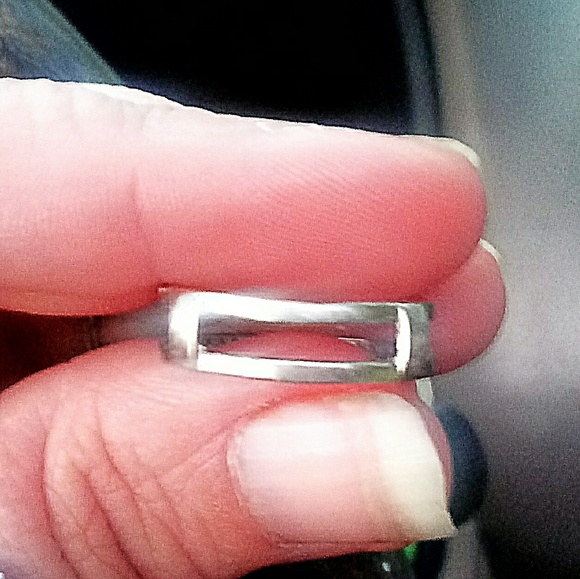 Sterling Silver Diamond Ring Guard - Picture 4 of 4